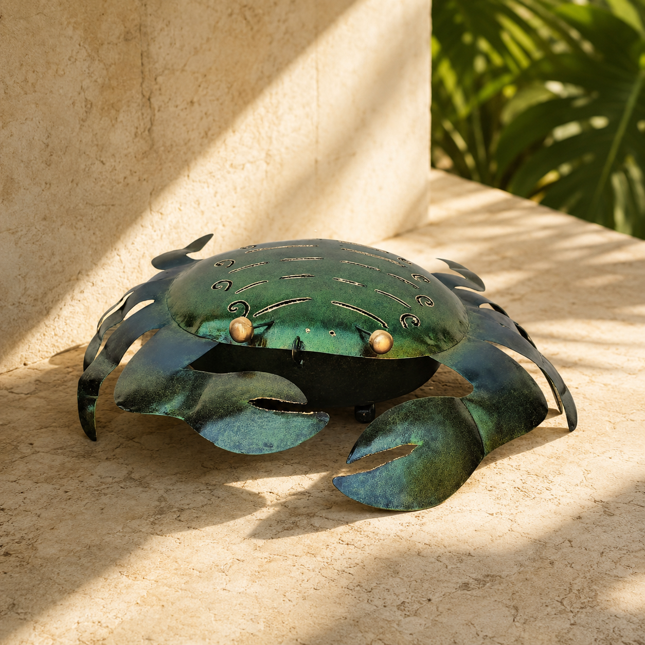 Green Crab Mosquito Coil Holder