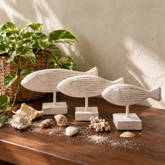 Streamlined Fish on stands