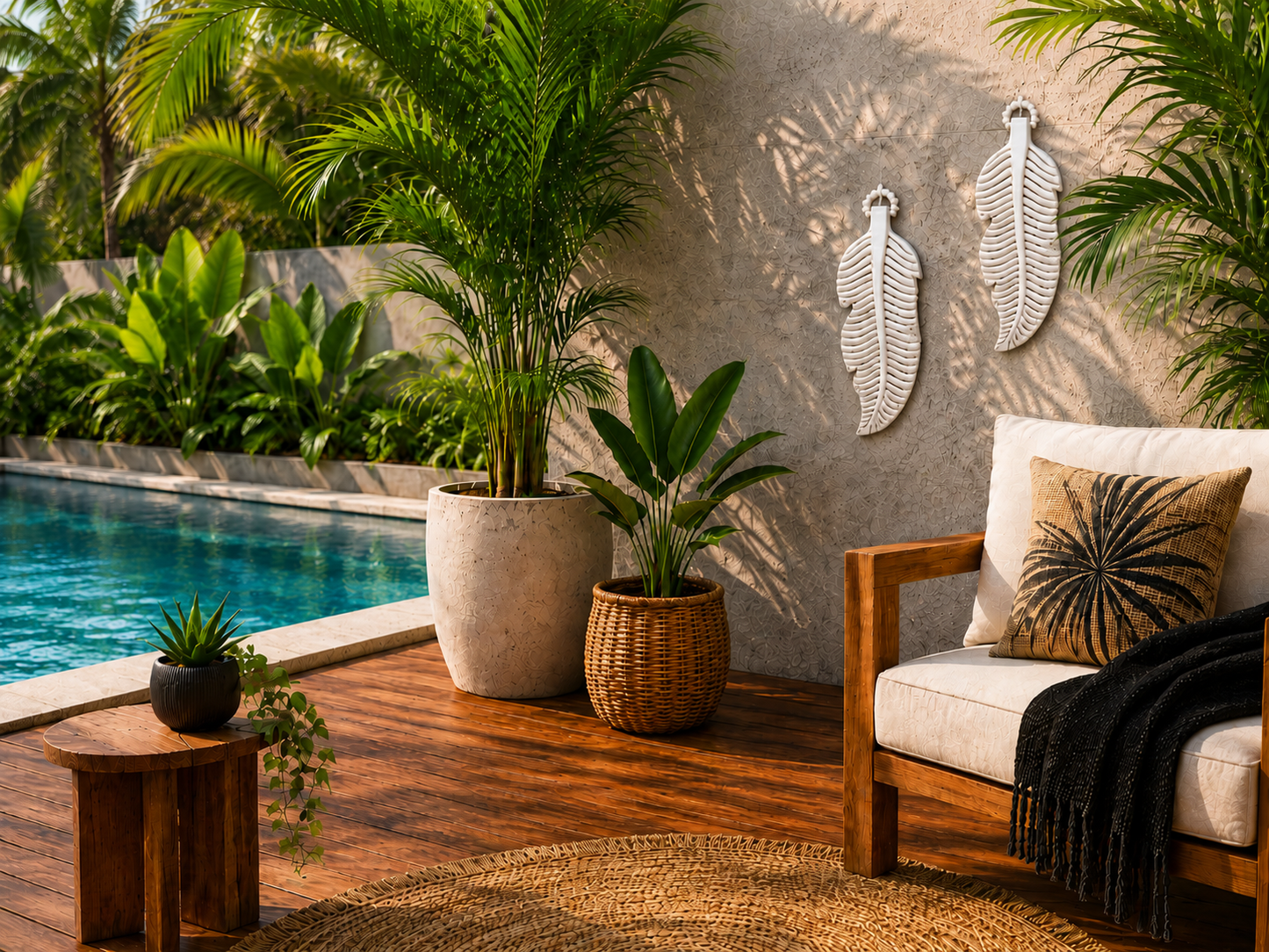 Banana Leaf Wall Plaque