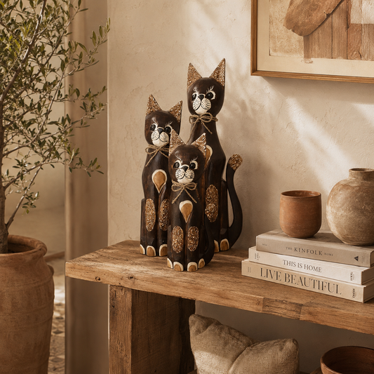 Cats Resin and collar
