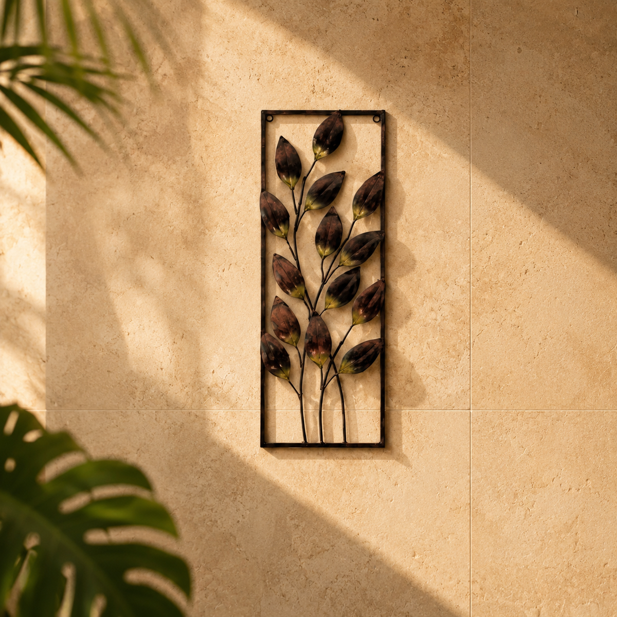Metal Leaf Wall Panel
