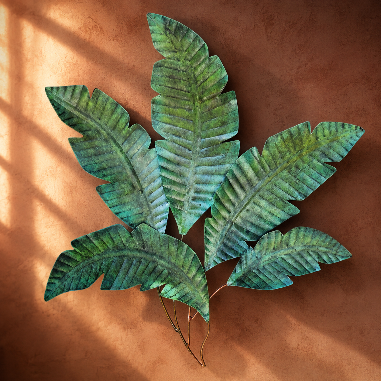 Verdigris Banana Leaf Wall Spray
