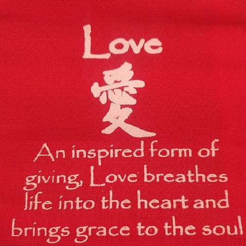 Six Virtues Affirmation Banner — Multicolor