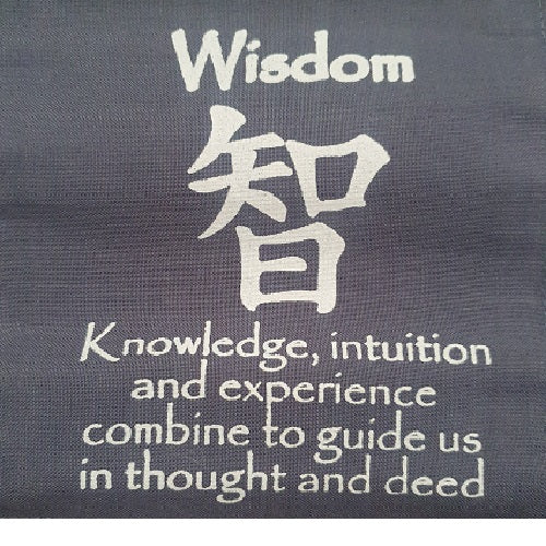 Six Virtues Affirmation Banner — Multicolor